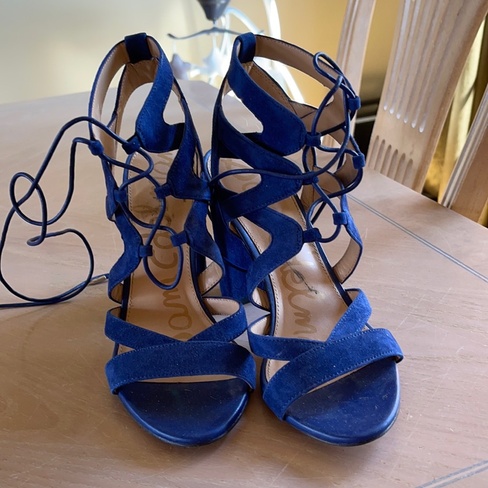Blue high heels *FREE SHIPPING